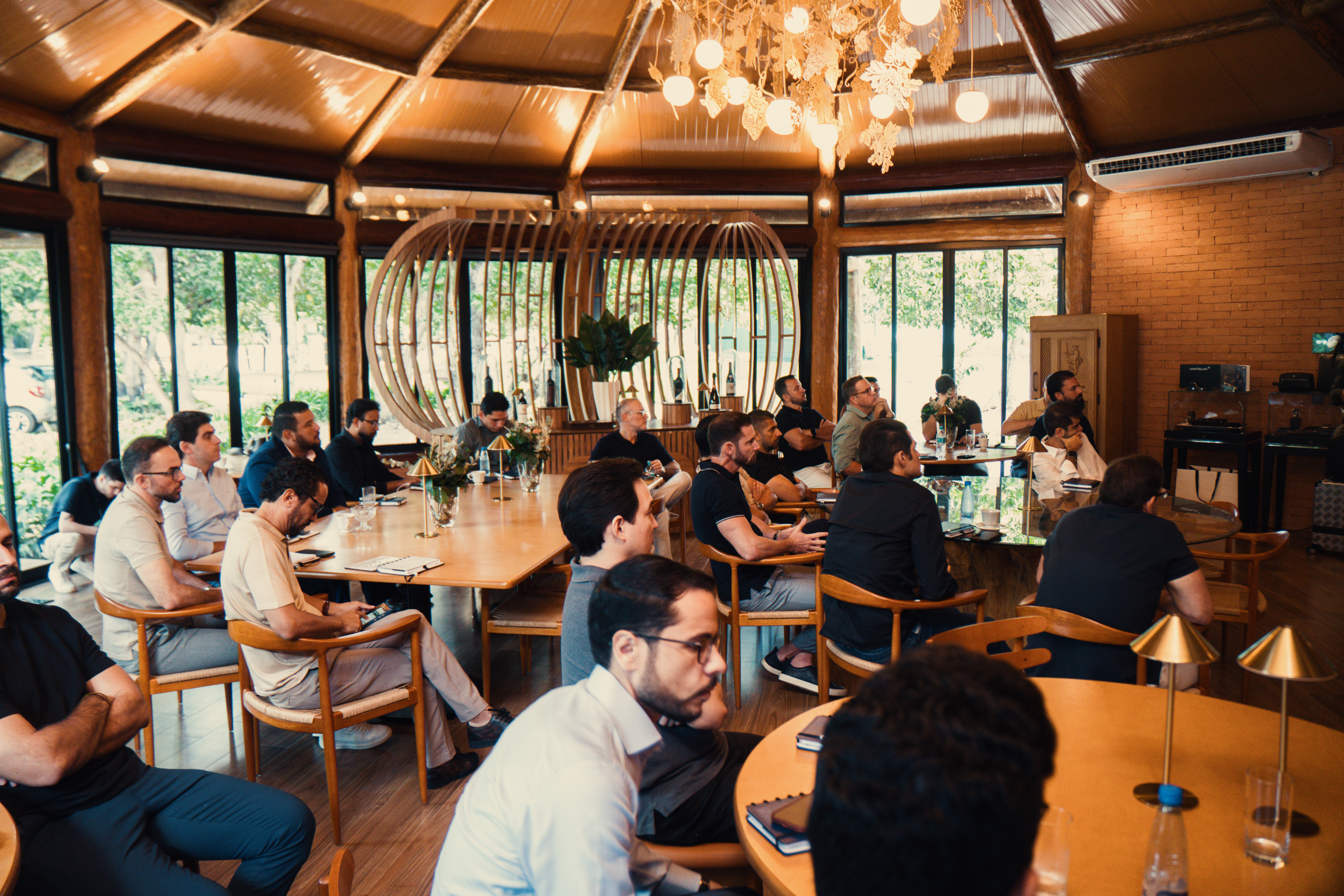 Networking entre empresários no RTZ