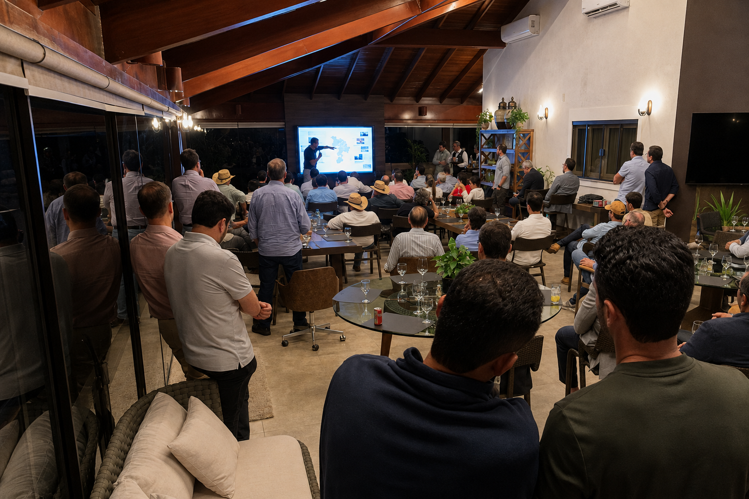Jules apresentando no RTZ Club